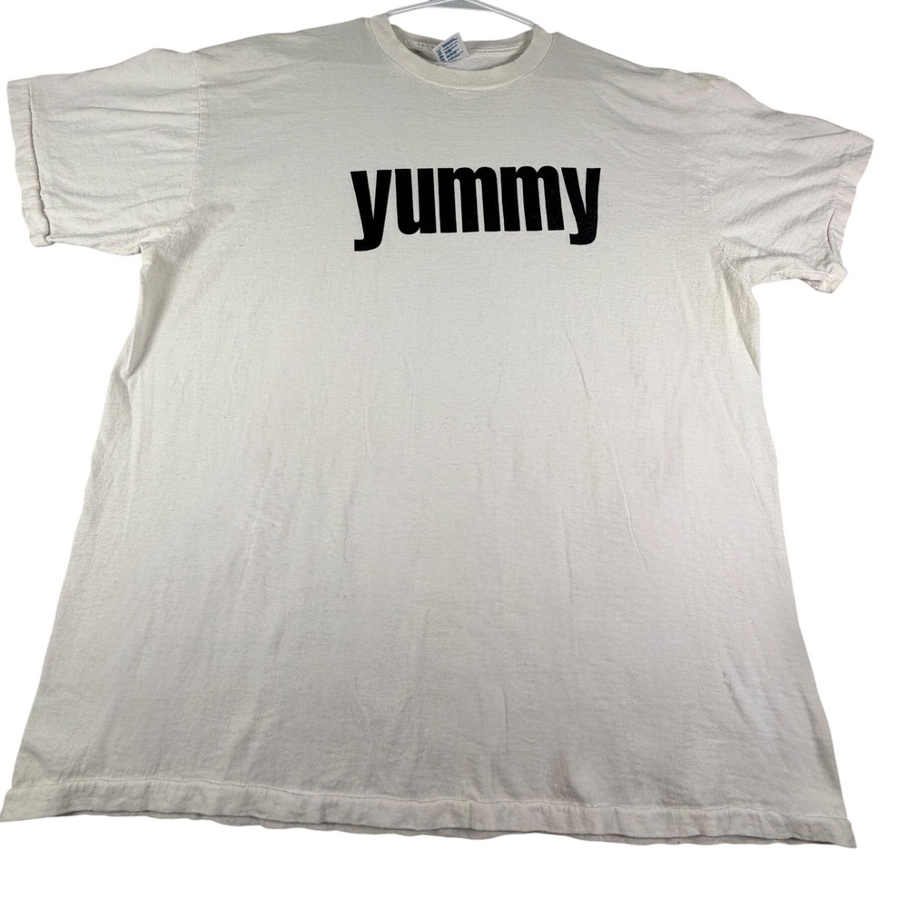 KC & The Sunshine Band Yummy T-Shirt XL White Delta Tee Vintage